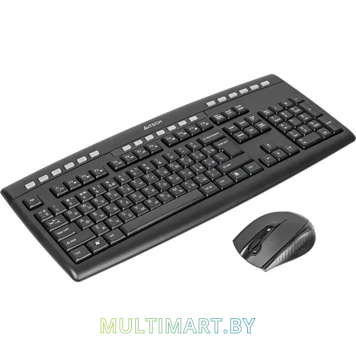 Комплект клавиатура + мышь A4Tech 9200F